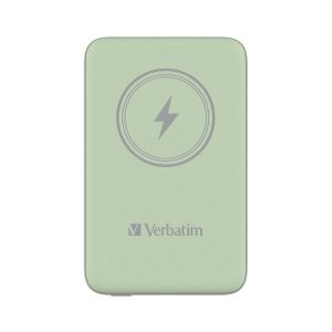 Verbatim Външна батерия Charge 'n' Go, магнитна, 10000 mAh, зелена