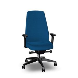 Ергономичен стол Interstuhl Every EV117, текстил, Synchronous механизъм, полиамидна основа, тъмносин