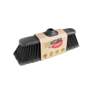 Метла York Eco Natural, с конусовидна резба, 33 cm