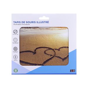 TNB Пад за мишка Illustrated Heart