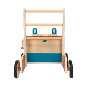 Small Foot Проходилка Пожарна, детска, дървена, 48 х 40 х 49.5 cm