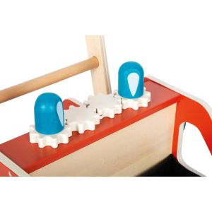 Small Foot Проходилка Пожарна, детска, дървена, 48 х 40 х 49.5 cm