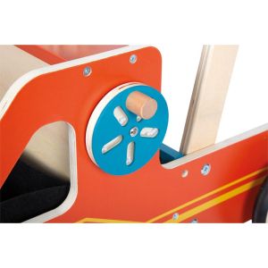 Small Foot Проходилка Пожарна, детска, дървена, 48 х 40 х 49.5 cm