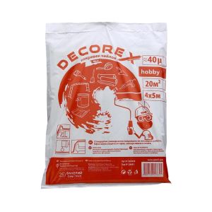 Покривен найлон Decorex, покривен, 4 х 5 m, 40 микрона