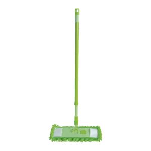 Моп, микрофибърен-плюшен, с дръжка