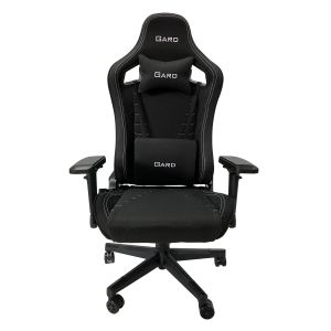 Геймърски стол RFG Gard, текстил, Multi-function механизъм, полипропиленова основа, до 130 kg, черен