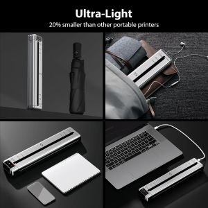 Phomemo Мобилен принтер Q302-SRB, A4