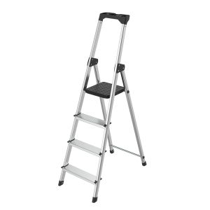 Стълба Twin, алуминиева, 3+1 стъпала