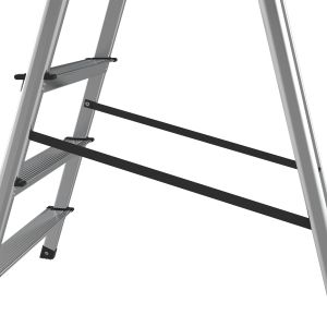 Стълба Twin, алуминиева, 3+1 стъпала