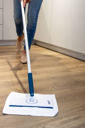 Моп York Snappy, с микрофибърна кърпа, 25 х 9.5 х 120 cm