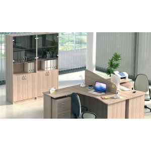 Бюро B802VL, 160 x 70 x 74 cm, ПДЧ