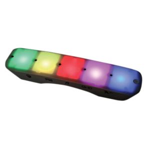 Nowa Szkola Панел от цветни кубчета, светещ, 30 х 6.5 х 4.5 cm