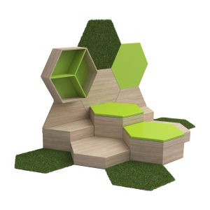 Свързващ линк за модули RFG Hexagon, 50 х 42 х 32 mm