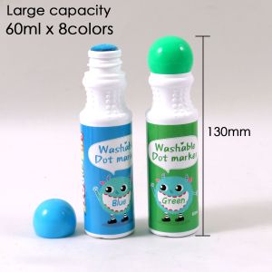 Foska Флумастери Washable Dot, 8 цвята