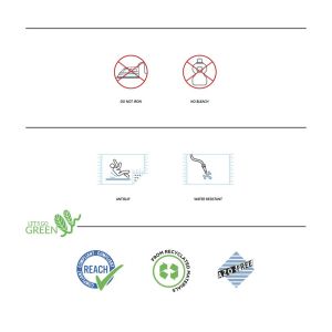 Изтривалка Olivo Cocco Joy - Hello/Welcome, кокосова, 40 х 60 cm