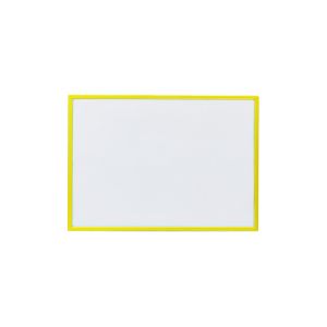 KEJEA Джоб за документи, магнитен, А4, с жълта рамка