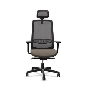 Ергономичен стол Rim Victory VI 1401, Synchronous ST2 механизъм, до 120 kg, сив