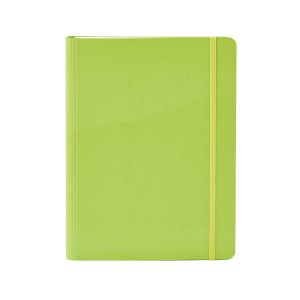 Fabriano Тетрадка Ecoqua+, A4, картонена корица, със скрита спирала, 70 листа, лайм
