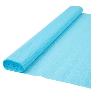 Foska Креп хартия, 50 х 200 cm, 10 листа, светлосиня