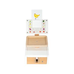 Small Foot Везна, детска, дървена, 17 х 11.5 х 18 cm