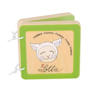 Small Foot Бебешка книжка Lotta, дървена