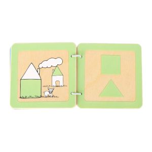 Small Foot Бебешка книжка Lotta, дървена