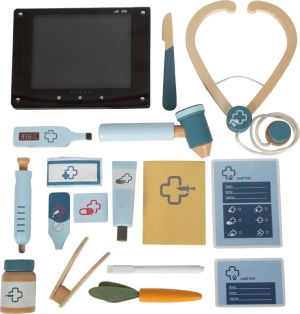 Small Foot Ветеринарна чанта, с медицинско оборудване и зайче