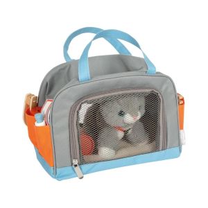 Small Foot Котенце с чанта за носене, с включени аксесоари за грижа