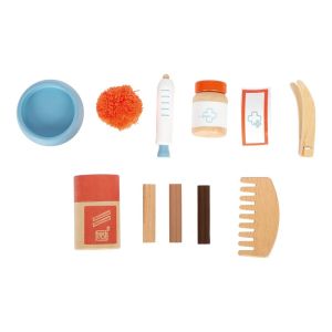 Small Foot Котенце с чанта за носене, с включени аксесоари за грижа