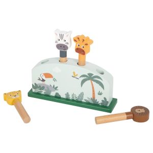 Small Foot Нанизка - Животни сафари