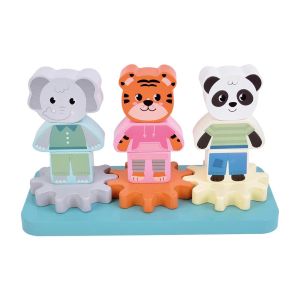 Small Foot Нанизка - Животни от джунглата