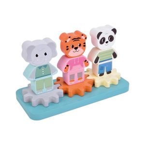 Small Foot Нанизка - Животни от джунглата