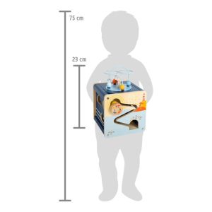 Small Foot Куб Океан, дидактичен, дървен, 15 х 15 х 23 cm