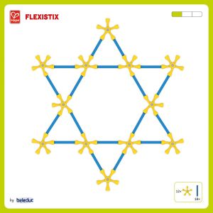 Beleduc Конструктор с бамбукови пръчици, XXL, 500 части