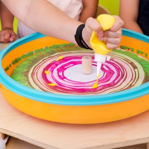 Beleduc Табла за рисуване и арт терапия, въртяща се