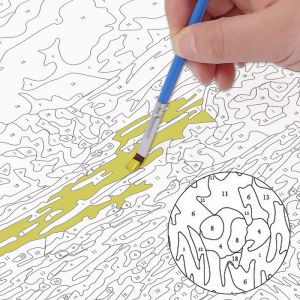 Foska Комплект рисуване по номера Минзухари, 40 x 50 cm