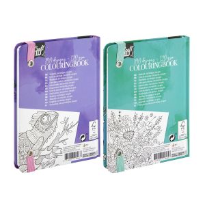 Craft ID Книжка за оцветяване, 50 листа, асорти, 24 броя