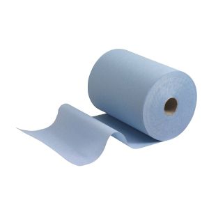 Кърпи за ръце Kimberly-Clark Scott Slimroll, руло, широчина 21 cm, дължина 165 m, сини, 6 броя