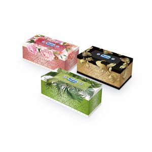 Кърпи за лице Regina Elegante, четирипластови, 96 броя, 4, 110 къса