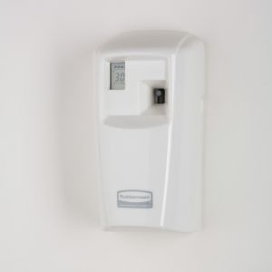 Диспенсър Rubbermaid Microburst 3000, с LCD дисплей, бял, 75 ml