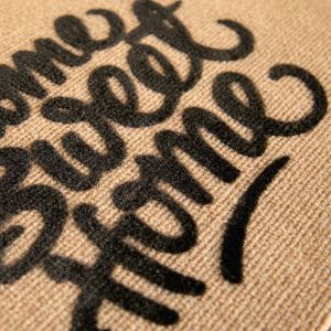 Изтривалка Olivo Zeus - Home, 100% полиестер, 40 х 70 cm, бежова