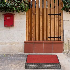 Изтривалка Olivo Astro, 100% полипропилен, 40 х 60 cm, червена