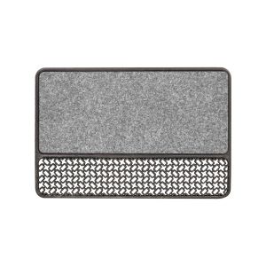 Изтривалка Olivo Astro, 100% полипропилен, 40 х 60 cm, сива