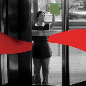 Микрофибърна кърпа Kimberly-Clark WypAll 8396, 40 х 40 cm, зелена, 6 броя