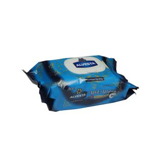 Мокри кърпи Alvesta Jumbo, с капак, 120 броя