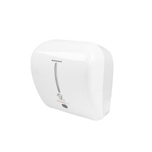 Диспенсър за кърпи за ръце Papernet Universus, безконтактен, бял, 32 x 22.6 x 33.3 cm