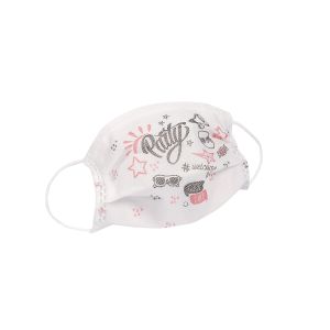 Маска за еднократна употреба EP, трислойна, с детски мотиви, 12 броя