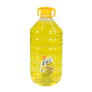 Препарат за миене на съдове Elvi Gel + Softener, лимон, 5 L