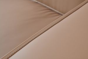 Табуретка RFG Kiano, квадратна, екокожа, 750 х 880 х 420 mm, кафява