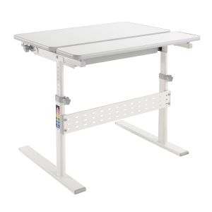 Бюро RFG Ergo Kids, с регулируема височина, детско, 800 х 660 х 540-760 mm, ПДЧ, сиво